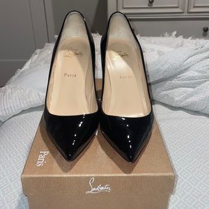 Black Louboutin Piggalle Follies 85